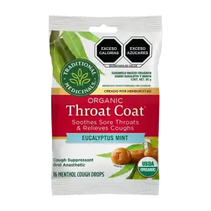 Caramelos Throat Coat® Eucalipto y Menta