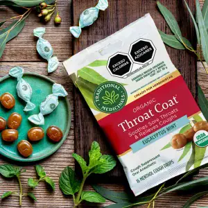 Caramelos Throat Coat® Eucalipto y Menta