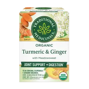 Té de Cúrcuma, Filipéndula y Jengibre