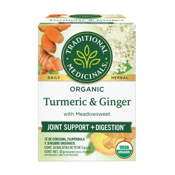 Té de Cúrcuma, Filipéndula y Jengibre
