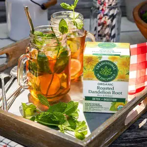 Té de Raíz Tostada de Diente de León