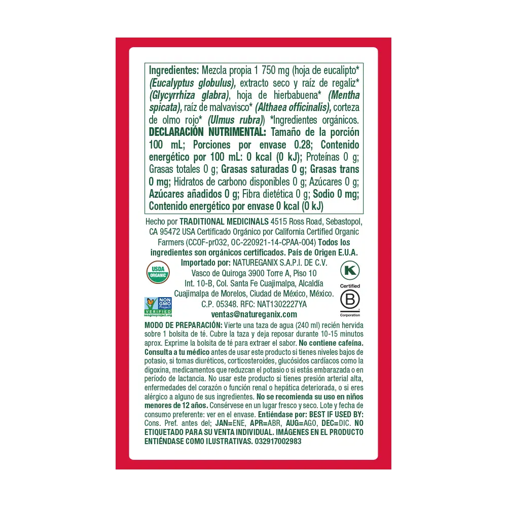 Throat Coat® Eucalipto - Image 3