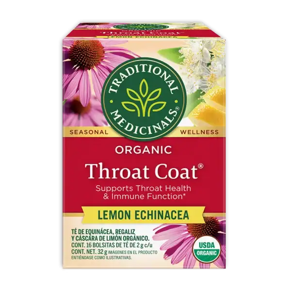 Throat Coat® Limón con Equinacea