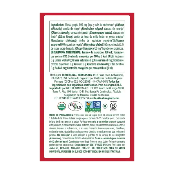 Throat Coat® Limón con Equinacea - Image 3